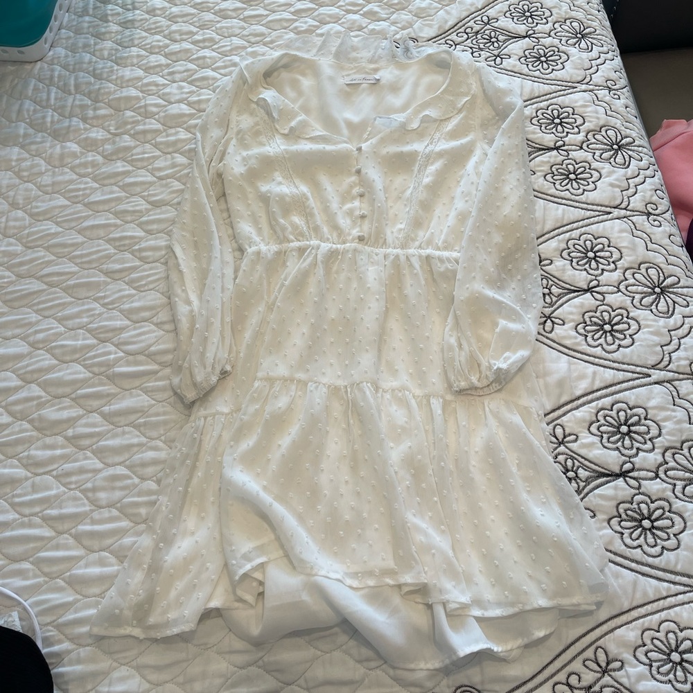 White dress